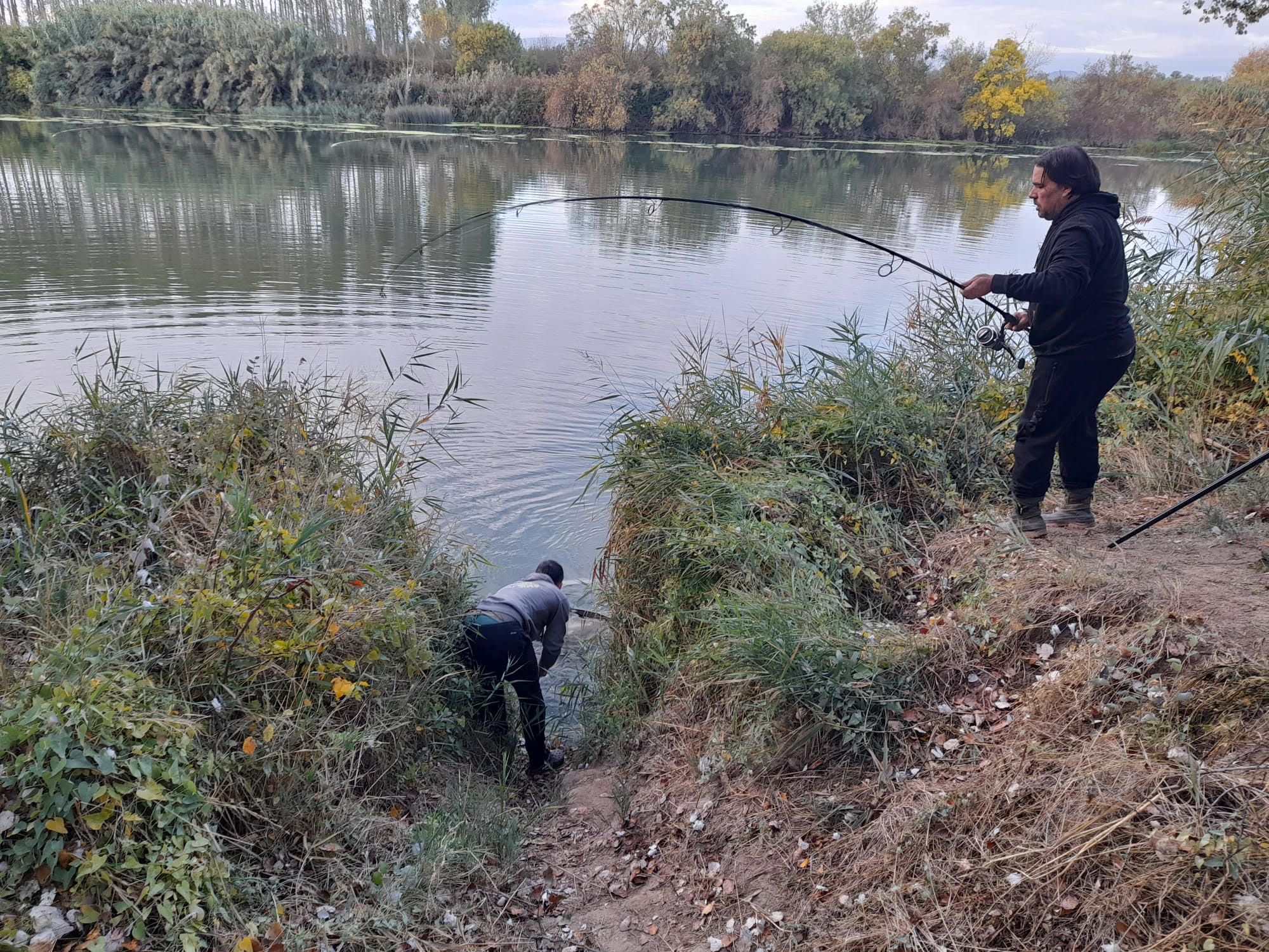 Se celebró la 2ª jornada de la fase final del Campeonato Navarro Grandes Peces 2025